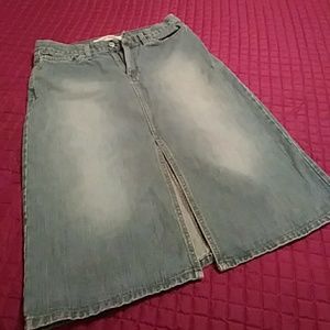 Denim Skirt